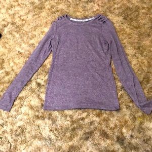 Purple top for teens